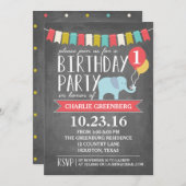 Geburtstagspartei des benutzerdefinierten Alters E Einladung (Vorne/Hinten)