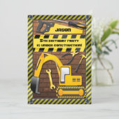 Geburtstagspartei des Kindes Einladung (Stehend Vorderseite)