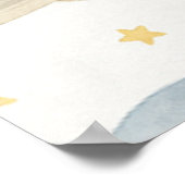 Geburtstagspartei des Kosmischen Weltraums | Raket Poster (Ecke)