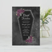 Geburtstagspartei des Todes bis zwanzig Einladung (Stehend Vorderseite)