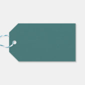 Geburtstagspartei des Vintagen Flugzeugs Geschenkanhänger (Rückseite Horizontal)