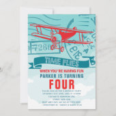 Geburtstagspartei Einladung (Vorderseite)