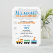 Geburtstagspartei Einladung (Stehend Vorderseite)