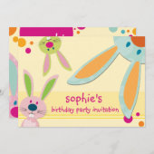 GEBURTSTAGSPARTEI ERSUCHT :: Sonnenpinkeln 1L Einladung (Vorne/Hinten)