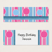 GEBURTSTAGSPARTEI FÜR TAGS (Vorne & Hinten)