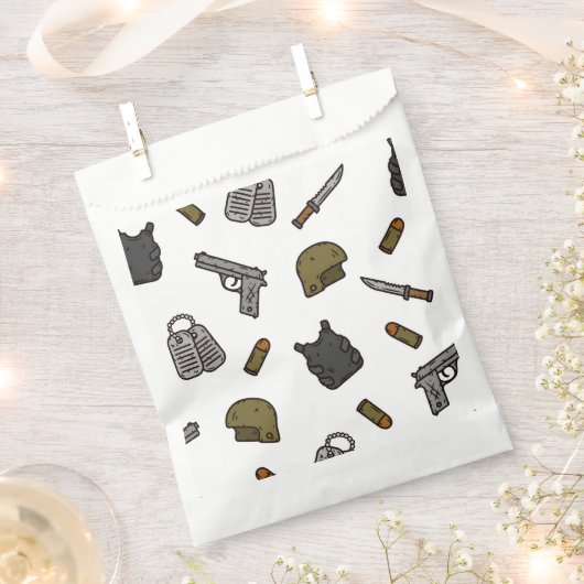 Geburtstagspartei Geschenktütchen (Ausgeschnitten)