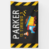 Geburtstagspartei im Baugewerbe Banner (Vertikal)