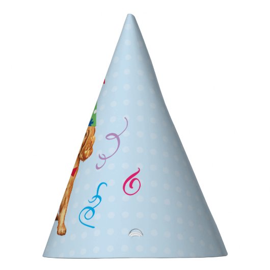 Geburtstagspartei Irish Setter Partyhütchen (Rechts)