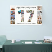 Geburtstagspartei Nr. 17 FotoCollage Banner (Messeveranstaltung)