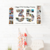 Geburtstagspartei Nr. 35 FotoCollage Banner (Insitu)