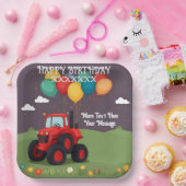 Geburtstagspartei Personalisiert Pappteller (Party)