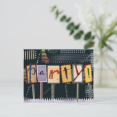 Geburtstagspartei Postkarte (Stehend Vorderseite)