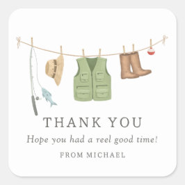 Geburtstagspartei Quadratischer Aufkleber