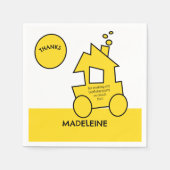 Geburtstagspartei Serviette (Vorderseite)