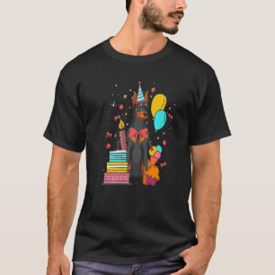 Geburtstagspartei Tierhundebesitzer Haustier Dober T-Shirt