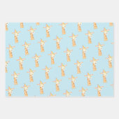 Geburtstagspartei Tierthema Geschenkpapier Set (Vorderseite 3)