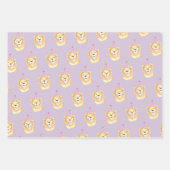 Geburtstagspartei Tierthema Geschenkpapier Set (Vorderseite)