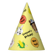 Geburtstagspartei von Landtieren Partyhütchen (Links)