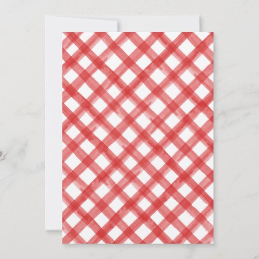 Geburtstagspartei von Seafood Einladung (Rückseite)