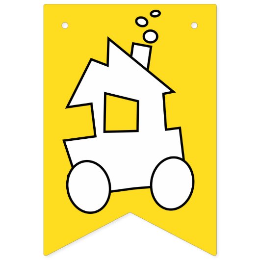 Geburtstagspartei Wimpelkette (Erste Fahne)