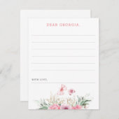 Geburtstagsparteienhinweis oder Meldung für Zeitka Mitteilungskarte (Vorne/Hinten)