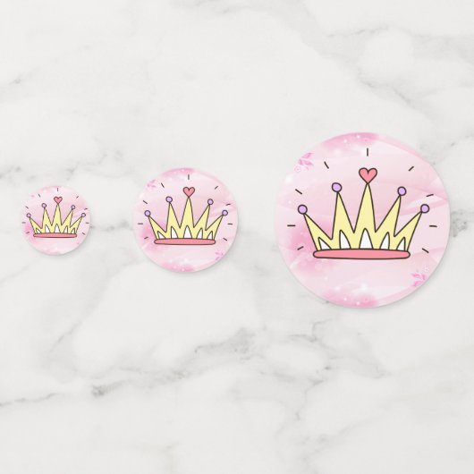 Geburtstagsparty 2 Design Konfetti (Rückseiten)