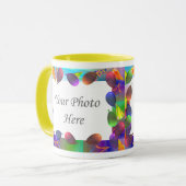 Geburtstagsparty 2-Foto-Rahmen Tasse (Vorderseite Links)