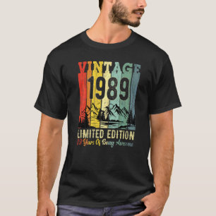 Geburtstagsparty 33 Jahre alt Phantastisch 1989 Li T-Shirt