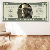 Geburtstagsparty 50 Dollar Banner