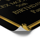 Geburtstagsparty Art Deko (Ecke)