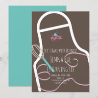 Geburtstagsparty backen Cupcakes Schürze