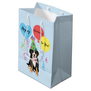 Geburtstagsparty Balloons Berner Mittlere Geschenk Geschenktüte