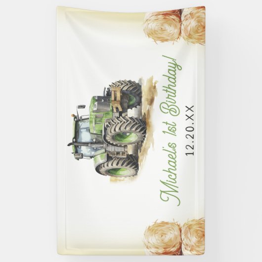 Geburtstagsparty Banner (Vertikal)