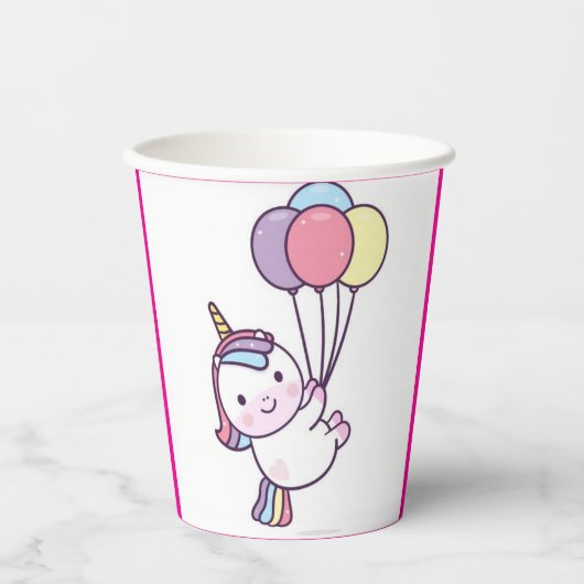 Geburtstagsparty-Becher Pappbecher (Vorderseite)