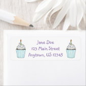 Geburtstagsparty Cake Cupcake mit Sprinklen (Insitu)