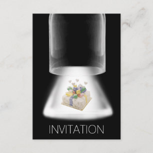 Geburtstagsparty Cake Modern Vip Einladung