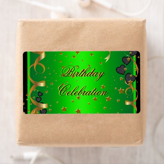 Geburtstagsparty Celebration Lime Green (Insitu)