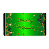 Geburtstagsparty Celebration Lime Green (Vorne)