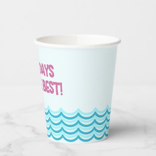 Geburtstagsparty-Cup Pappbecher (Links)