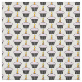 Geburtstagsparty Cupcake Themenstoff Stoff (Muster)