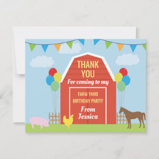 Geburtstagsparty Danke, dass du einen Bargeldbauer Einladung