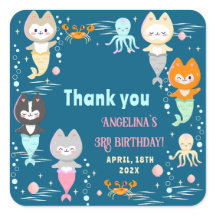 Geburtstagsparty der Classic Round Stickers.