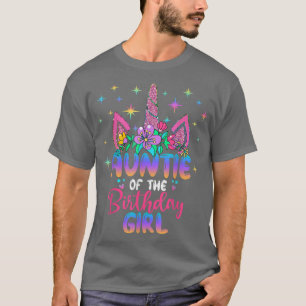 Geburtstagsparty der Geburtstagskarte Unicorn T-Shirt