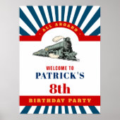 Geburtstagsparty der gesamten Zuggesellschaft Begr Poster (Vorne)