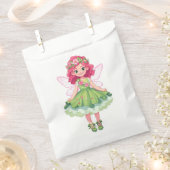 Geburtstagsparty der hübschen Frühlingsfrau Geschenktütchen (Ausgeschnitten)