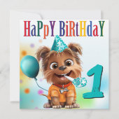 Geburtstagsparty der Hunde (Vorderseite)