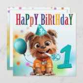 Geburtstagsparty der Hunde (Vorne/Hinten)