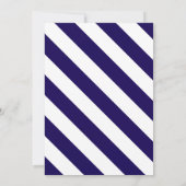 Geburtstagsparty der Mädchen - Anker + Krabbe Einladung (Rückseite)