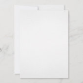 Geburtstagsparty der niedlichen Kreaturen Hallowee Einladung (Rückseite)