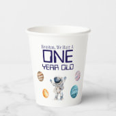 Geburtstagsparty des benutzerdefinierten Zeitalter Pappbecher (Rückseite)